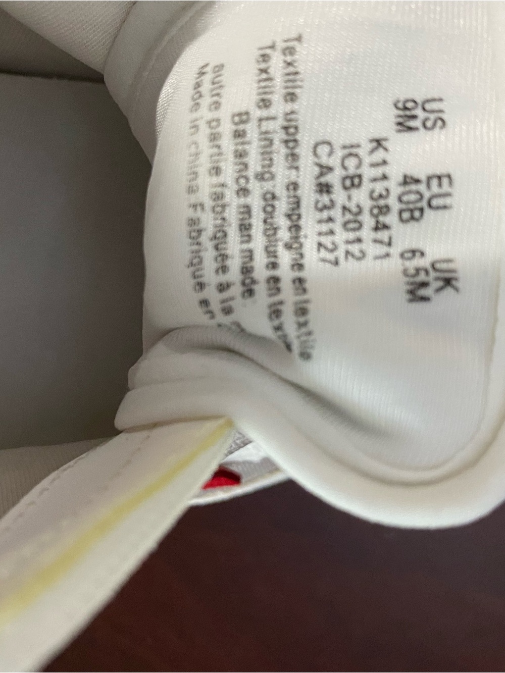 DKNY White Slip-On Mules with Red Logo and Pink Accent - Picture 11 of 12